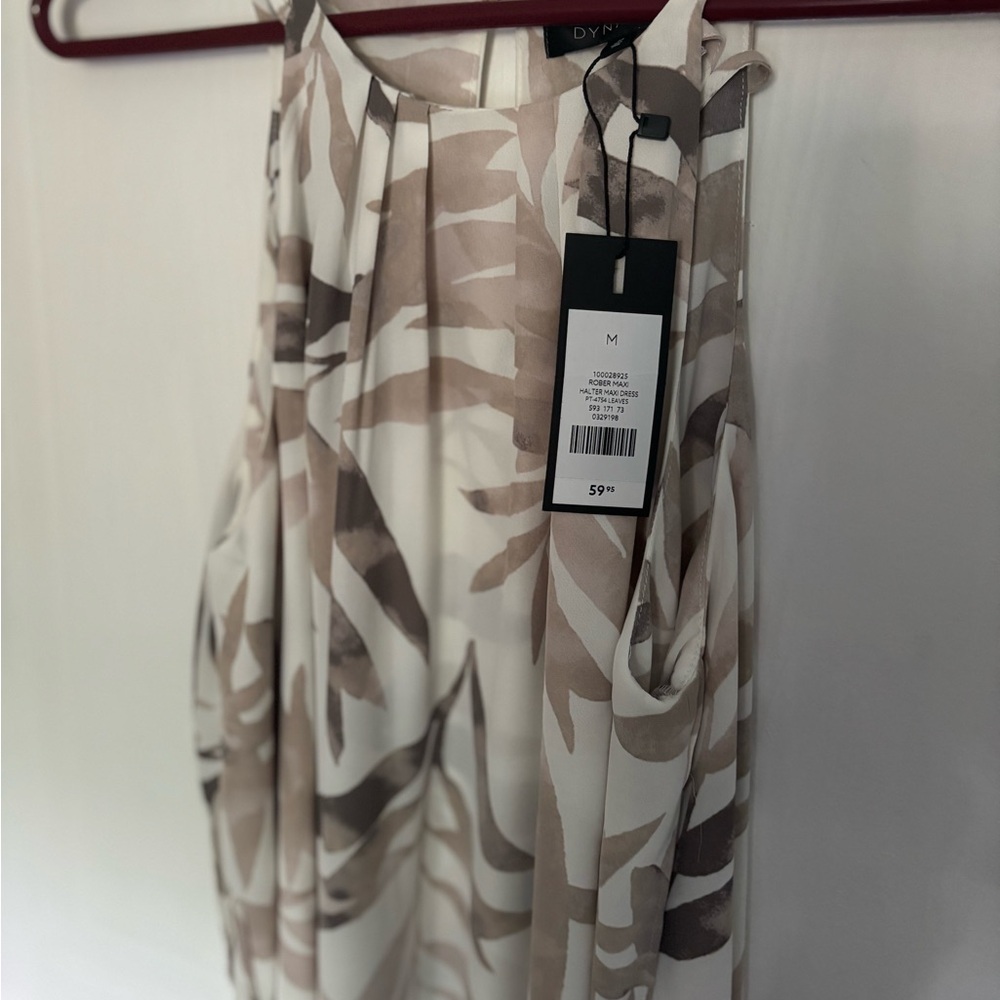 Dynamite Leaf Print Dress